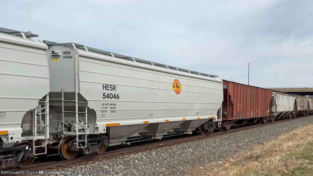 HESR 54046 is Huron & Eastern and new to rrpa.